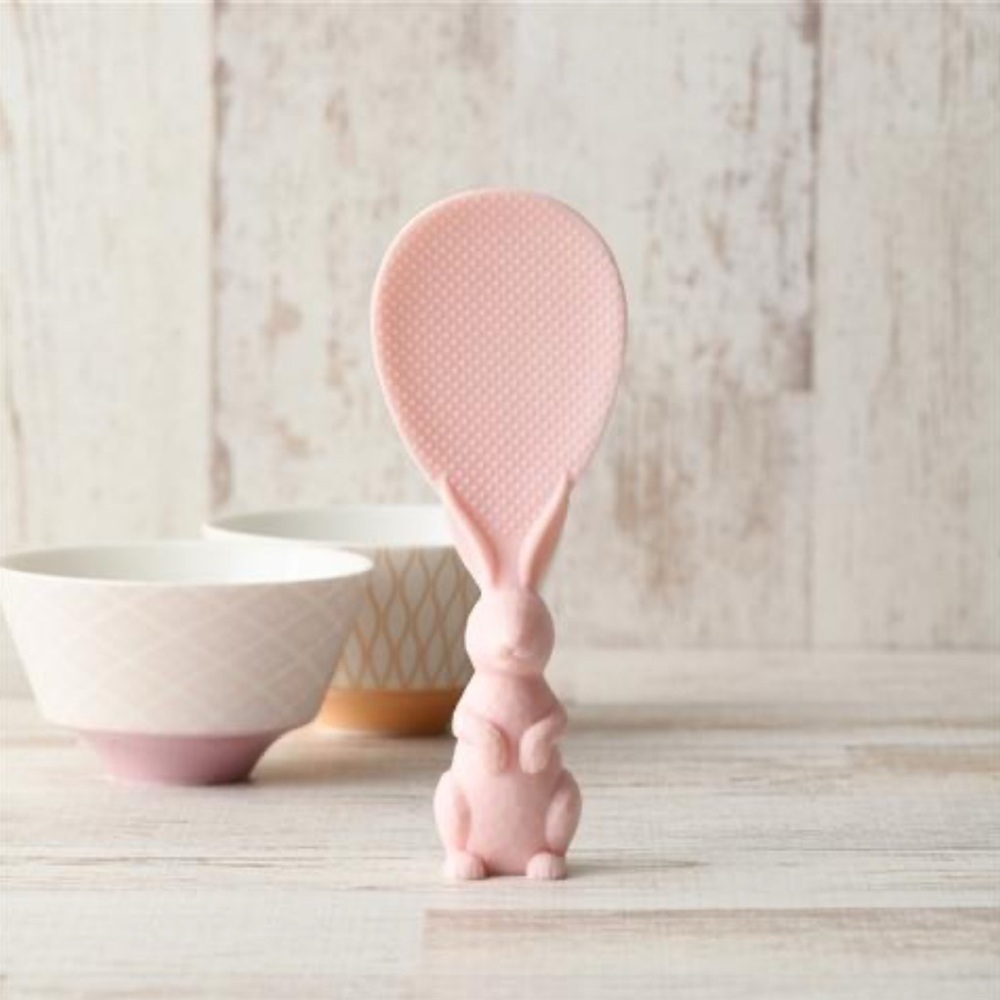 BNWT Japan Franc Franc Rabbit Rice Spoon Pink